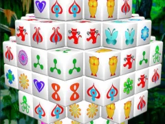 Jwèt Mahjong Connect 3d sou entènèt