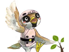 Jwèt Sparrow Flappy sou entènèt