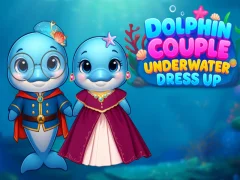 Jwèt Dolphin Couple Underwater Dress Up sou entènèt