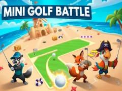Jwèt Mini Golf Battle sou entènèt