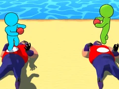 Jwèt Dodge Ball Jump sou entènèt