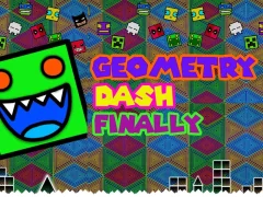 Jwèt Geometry Dash Finally sou entènèt