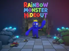 Jwèt Rainbow Monster Hideout 3D sou entènèt