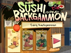 Jwèt Sushi Backgammon sou entènèt