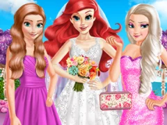 Jwèt Mermaid Princess Wedding Day sou entènèt