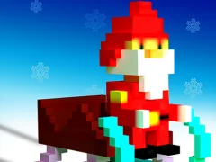 Jwèt Super Sliding Santa sou entènèt