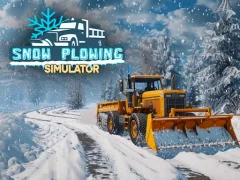 Jwèt Snow Plowing Simulator sou entènèt