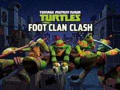 Jwèt Teenage Mutant Ninja Turtles Foot Clan Clash sou entènèt