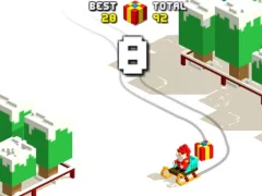 Jwèt Xmas Slope sou entènèt