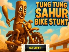 Jwèt Tung Tung Sahur Bike Stunt sou entènèt