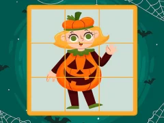 Jwèt Halloween Puzzles sou entènèt