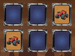 Jwèt Monster Trucks Memory sou entènèt