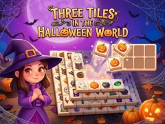 Jwèt The Three Tiles in the Halloween World sou entènèt