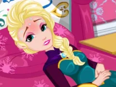 Jwèt Elsa Stomach Virus sou entènèt