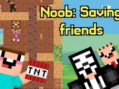 Jwèt Noob: Saving Friends sou entènèt