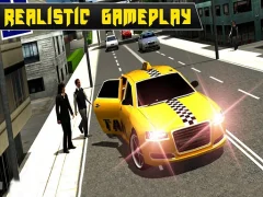 Jwèt Crazy Taxi Car Simulation sou entènèt