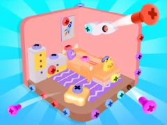 Jwèt Screw Sort 3D: Screw Puzzle sou entènèt