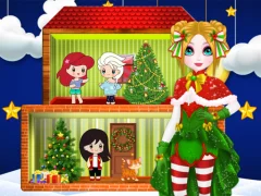 Jwèt Christmas Puppet Princess House sou entènèt