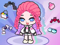 Jwèt Fashionista Avatar Studio Dress Up sou entènèt
