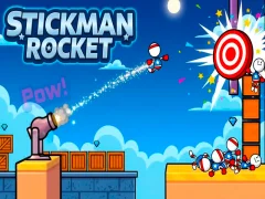 Jwèt Stickman Rocket sou entènèt