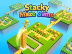 Jwèt Stacky Maze Game sou entènèt