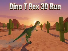 Jwèt Dino T Rex 3D Run sou entènèt