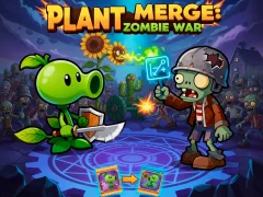 Jwèt Plant Merge: Zombie War sou entènèt