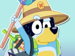 Jwèt Jigsaw Puzzle: Bluey Happy Father's Day sou entènèt