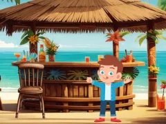 Jwèt Lost Island Escape sou entènèt