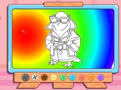 Jwèt Coloring Book: Spionero Golubiro sou entènèt