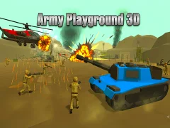 Jwèt Army Playground 3D sou entènèt