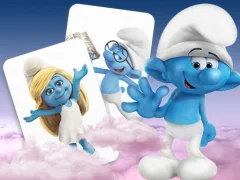 Jwèt Smurfs memory card Match sou entènèt