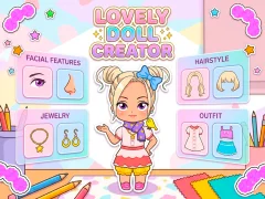 Jwèt Lovely Doll Creator sou entènèt