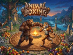 Jwèt Animal Boxing sou entènèt