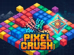 Jwèt Pixel Crush sou entènèt
