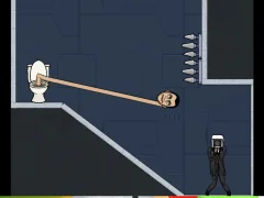 Jwèt Skibidi Toilet Move Face sou entènèt
