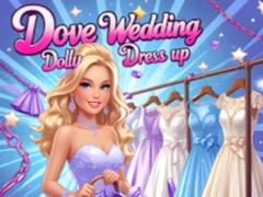 Jwèt Dove Wedding Dolly Dress Up sou entènèt