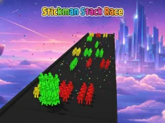 Jwèt Stickman Stack Race sou entènèt
