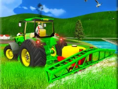Jwèt Indian Tractor Farm Simulator sou entènèt
