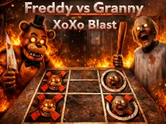 Jwèt Freddy vs Granny XoXo Blast sou entènèt