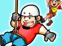 Jwèt Zipline Valley sou entènèt