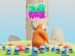 Jwèt Slasty Candy Tower sou entènèt