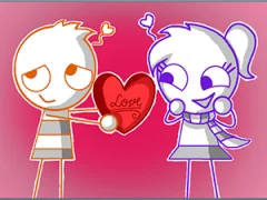 Jwèt Valentines Hidden Stars sou entènèt