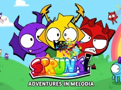 Jwèt Sprunki: Adventures in Melodia sou entènèt