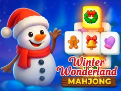 Jwèt Winter Wonderland Mahjong sou entènèt