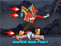 Jwèt Power Rangers Super Run Fast sou entènèt