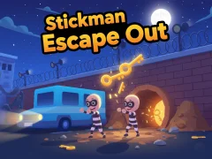 Jwèt Stickman Escape Out sou entènèt