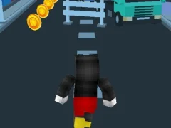 Jwèt Craft Boy Runner Game sou entènèt