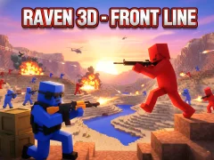 Jwèt Raven 3D - Front Line sou entènèt