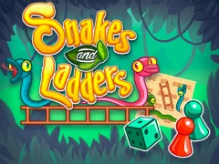 Jwèt Snakes and Ladders sou entènèt